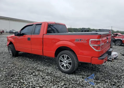 2014 Ford F150 Super Cab z USA, uszkodzony, nr VIN 1FTFX1EF4EFC04135